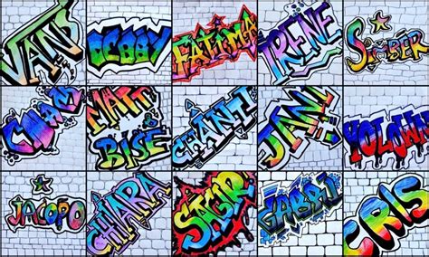 Name in Graffiti style (Arte a Scuola) | Graffiti names, Graffiti art ...