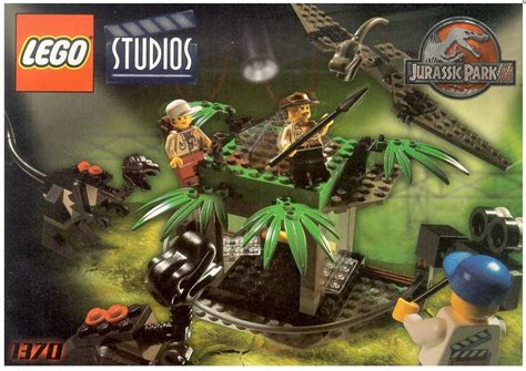 Amazon.com: Lego Studios Jurassic Park Raptor Rumble Studio 154 Pieces ...