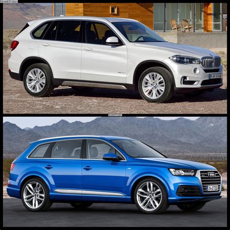 2015 Audi Q7 vs. 2015 BMW X5 - Photo Comparison