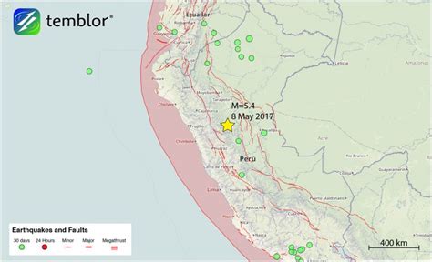 Peru-earthquake-map - Temblor.net