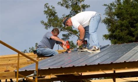 How To Install Metal Roofing On A Shed