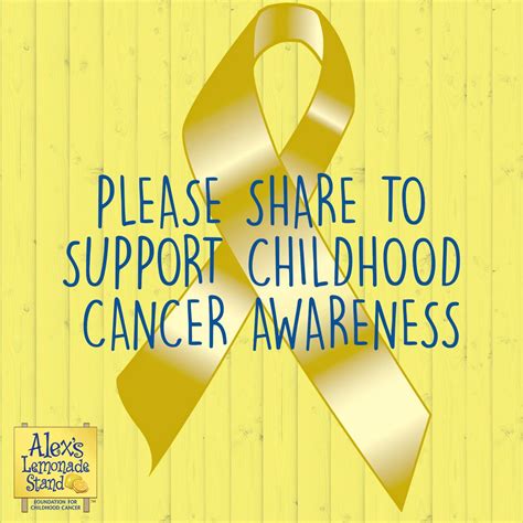 Childhood Cancer Awareness Month: Ten Facts You Need to Know | Alex's ...