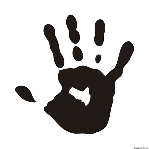 Hands Silhouette Vector at GetDrawings | Free download