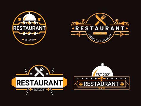 Restaurant logo Design 2662957 Vector Art at Vecteezy