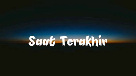 ST12 - Saat Terakhir (Lirik) - YouTube Music