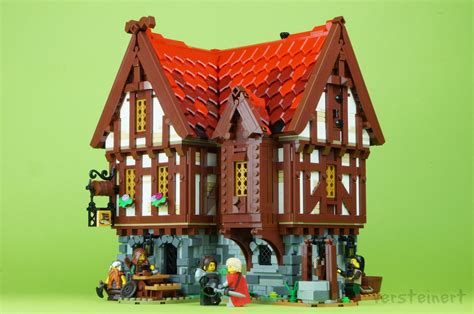 Medieval Tavern | Lego haus, Geschlossener kamin, Lego