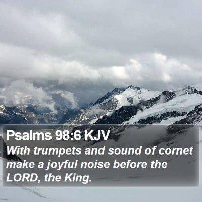 Psalms 98 Scripture Images - Psalms Chapter 98 KJV Bible Verse Pictures