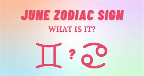 What is the June Zodiac Sign? | So Syncd