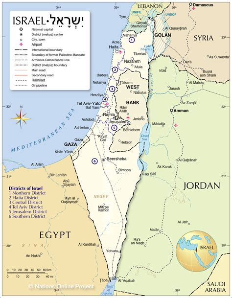 Middle East Map Of Israel - Csulb Spring 2024