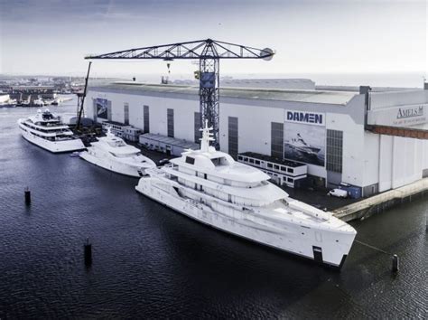 Amels and Damen shipyards begin 2020 with 26 luxury yachts to enter ...