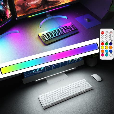 Buy ABCidy Under Monitor Light Bar, RGB Screenbar Light Desk Lamp ...