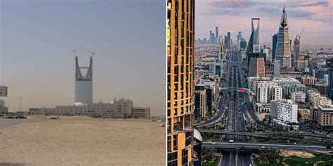 Pictures Taken 20 Years Apart Show How Much Riyadh Has Changed