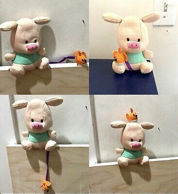 RARE Vintage 1995 Sanrio Pippo Pig Plush Stuffed Animal Soft Toy ...