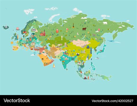 Eurasia Country Map