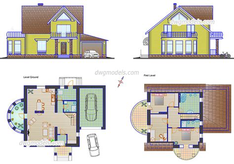 Small House Plan Autocad