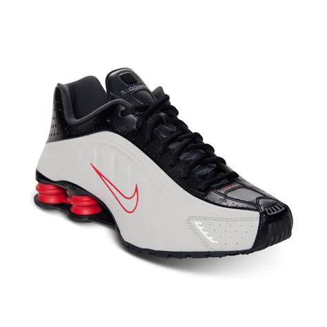 Nike Mens Shox R4 Running Shoes From Finish Line in Black for Men ...