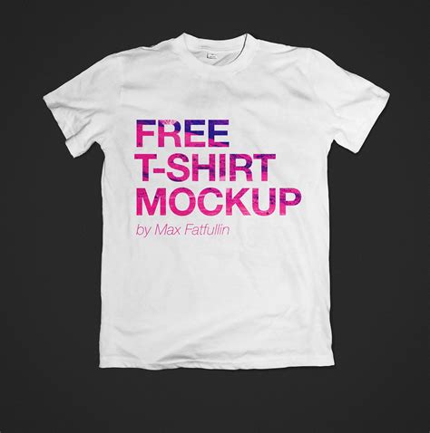 Colored T-Shirt Mockup