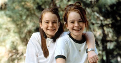 Lindsay Lohan Parent Trap Instagram — Actress Recreates Iconic Movie ...