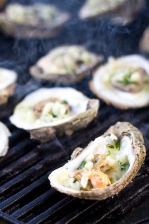 Grilled Oysters with Garlic-Herb Butter » Tide & Thyme