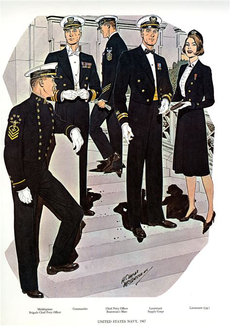 Uniforms of the U.S. Navy 1967