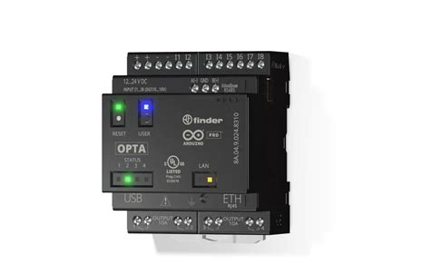 Arduino Opta is a micro PLC for industrial IoT applications - CNX Software