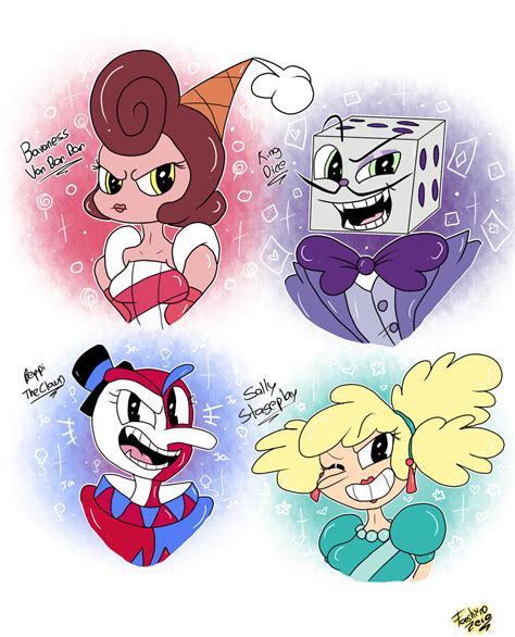 CupHead Bosses Fanart by FANSHINE-ZERO on DeviantArt