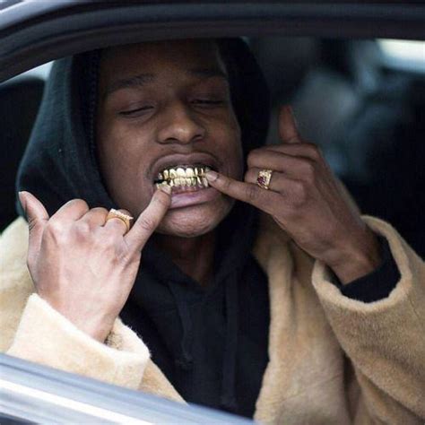 Still think this is the best grill out of any of the rapper : r/asaprocky