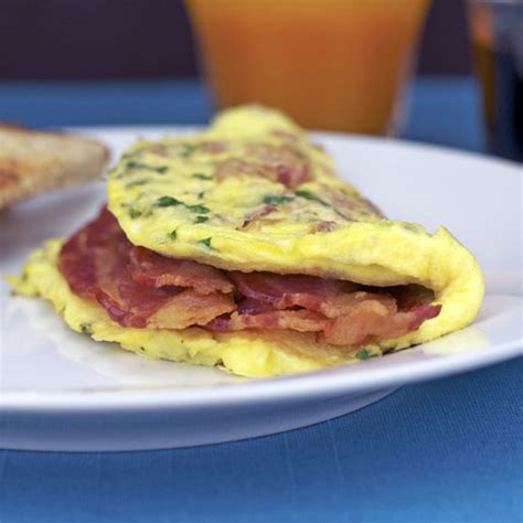 Bacon Egg Omelette Recipe | Deporecipe.co