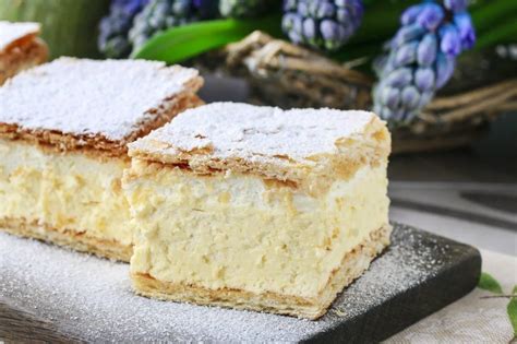 Croatian Cooking: Kremšnite Recipe (Croatian Custard Slice) in 2020 ...