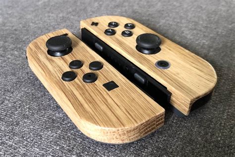 Handmade Wooden Housings for Nintendo Switch Joy-Cons by Aldered Design ...