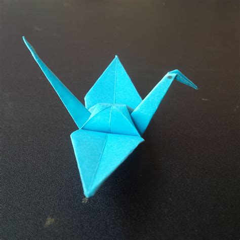 Paper bird, Origami bird #1 - easy tutorial for beginners