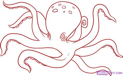 How to Draw Octopus : Drawing Tutorials & Drawing & How to Draw Octopus ...