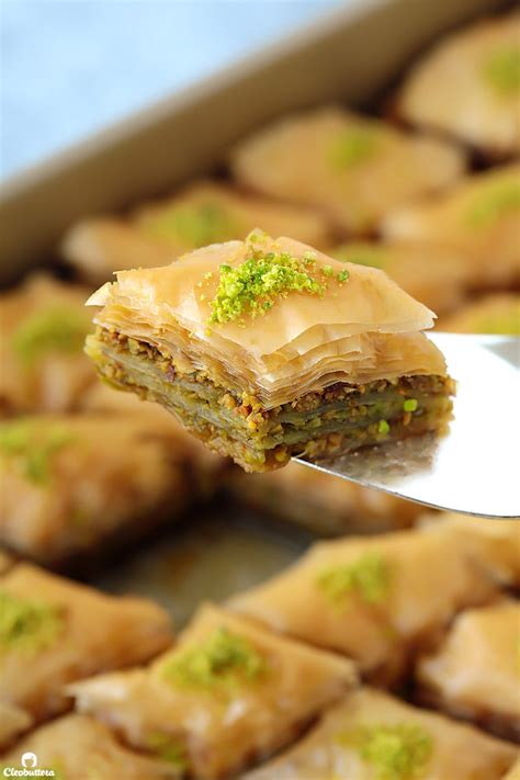 pistachio hazelnut baklava