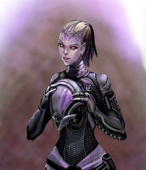 Tali without helmet by calisto-lynn on @DeviantArt | Mass effect, Mass ...