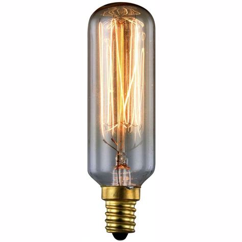 Elegant Lighting 40-Watt Incandescent E12 Vintage Edison Light Bulb-E12 ...