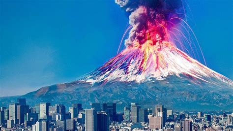 Mount Fuji Eruption