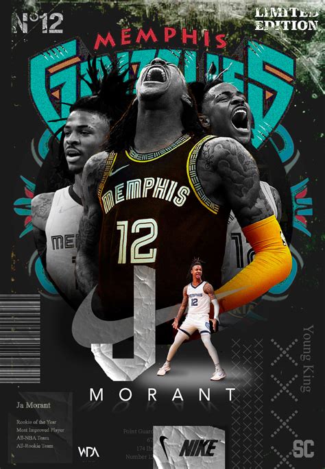 Ja Morant - Wallpaper - Memphis Grizzlies :: Behance