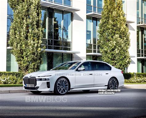 Rendering: 2023 BMW 7 Series features an interesting design