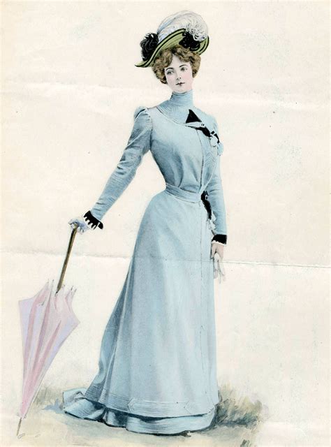 Victorian Fashion - 1899 | Fashion illustration vintage, 1899 fashion ...