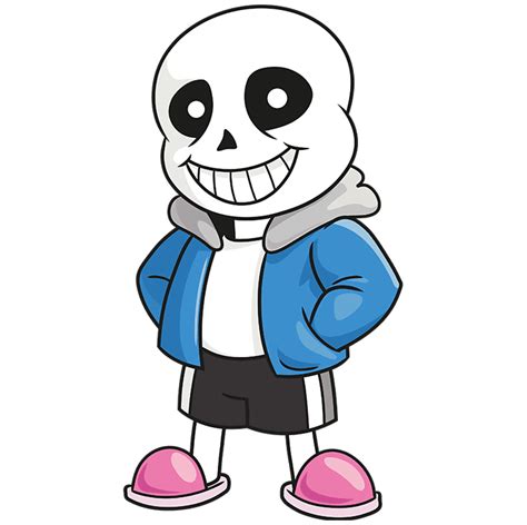 How to Draw Sans from Undertale - Really Easy Drawing Tutorial