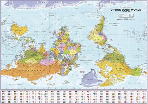 The Upside Down World Map Mapas Del Mundo Mapas Retro | Images and ...