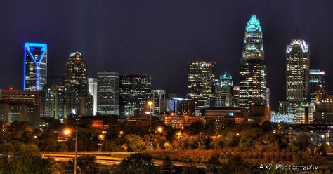 Charlotte Skyline Wallpaper