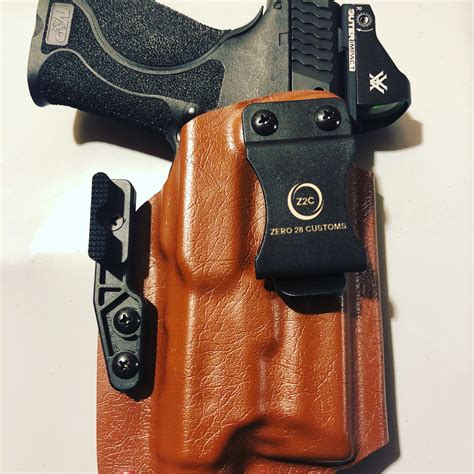 Custom glock 19 holster with light