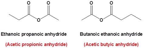 Acetic Anhydride Structural Formula