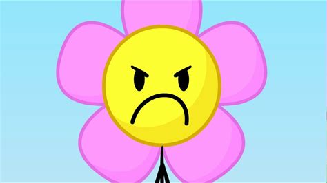 BFDI Flower Is Anger | Flowers, Love flowers, Flower power