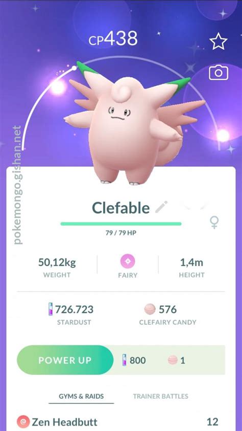 Shiny Clefable - Pokemon Go