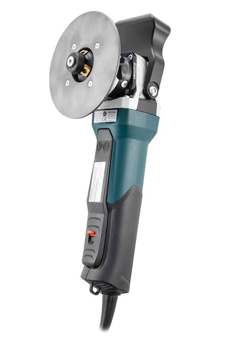 Electric hand-held beveling tool offers new milling head design