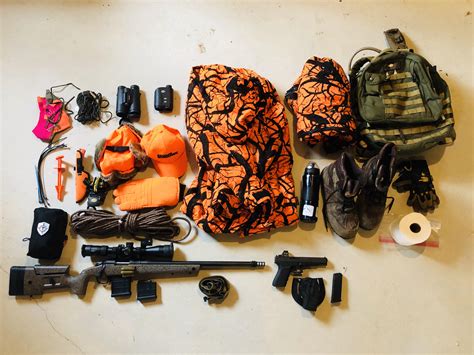 Michigan deer hunting gear layout : r/Hunting