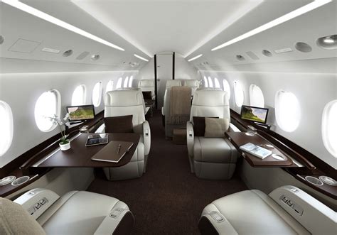 Falcon 2000S Interior Design | Private jet interior, Luxury private ...