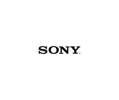 Sony Logo Vector on White Background Editorial Stock Image ...